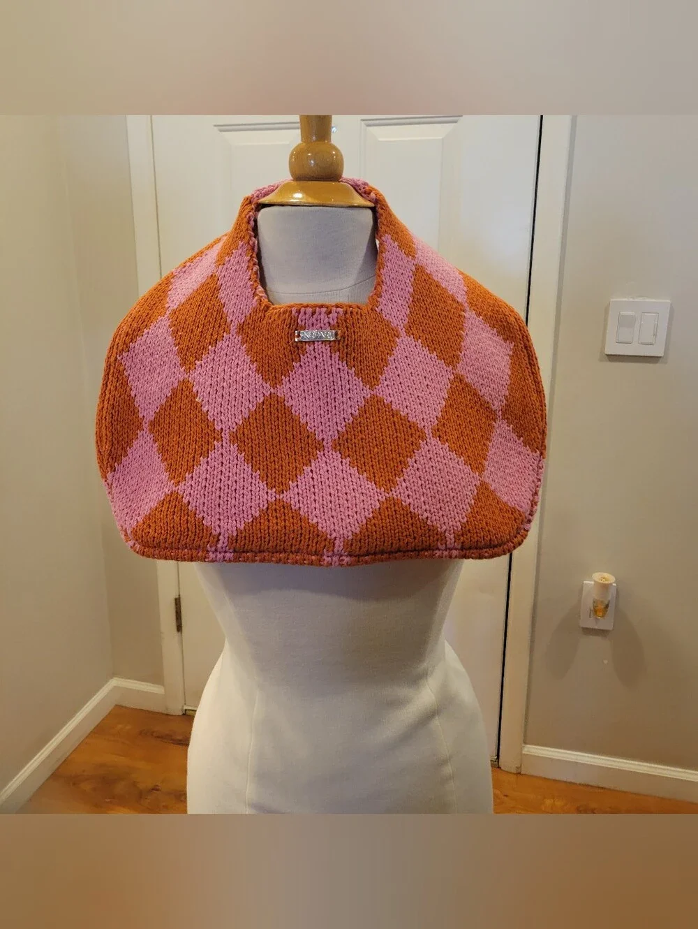 🧶EUC~ KOPARI Knit Hobo Tote